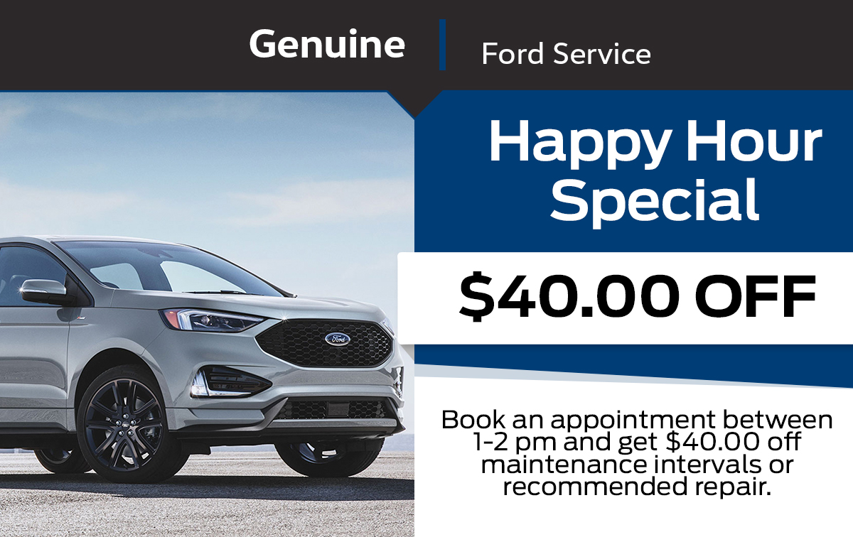 Ford Happy Hour Special Coupon
