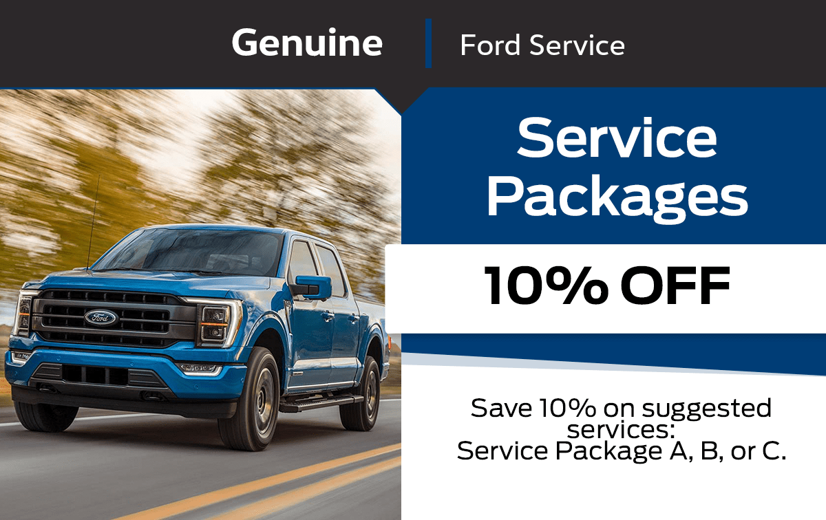 Ford Service Package Special Coupon