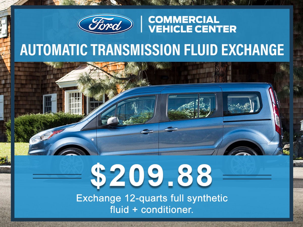 Ford Commercial Vehicle Transmission Fluid Exchange