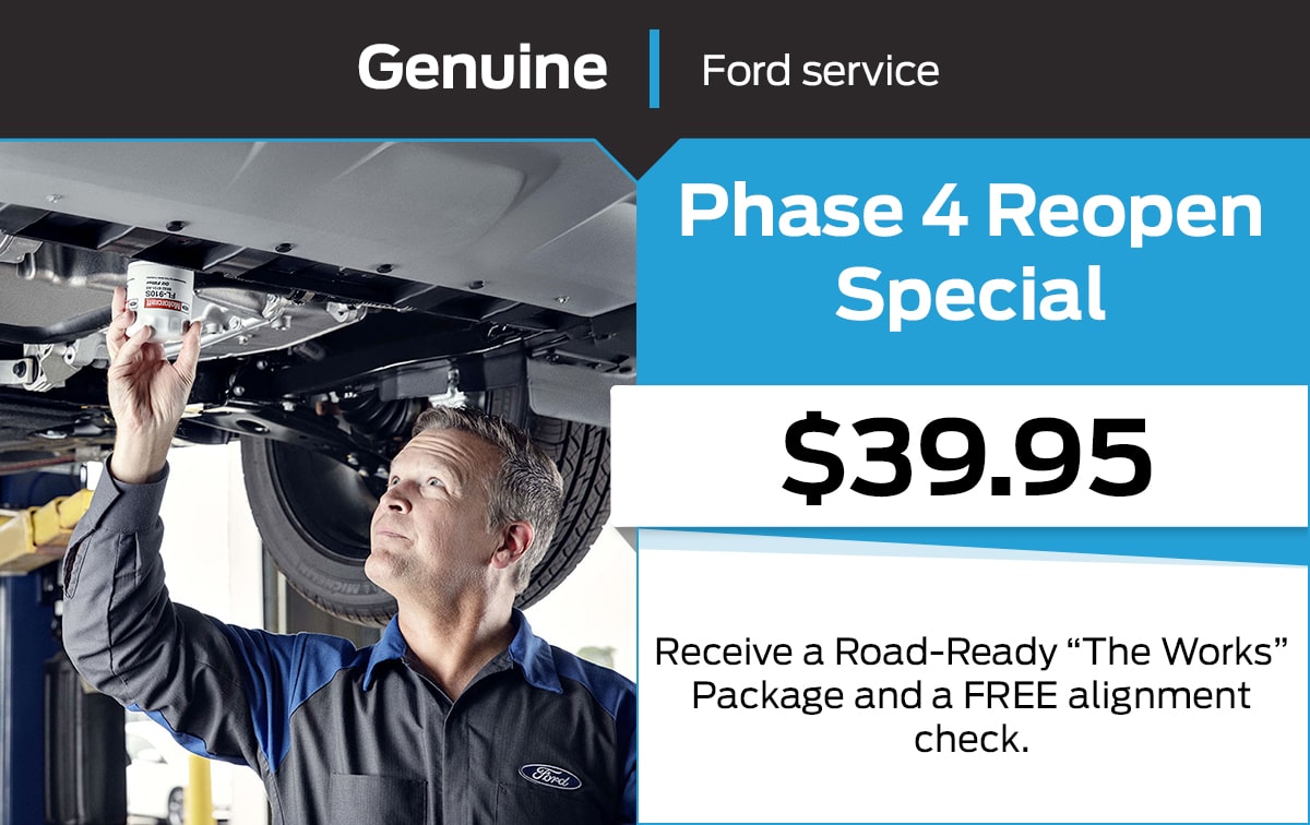Ford Road-Ready Works Package Special Coupon