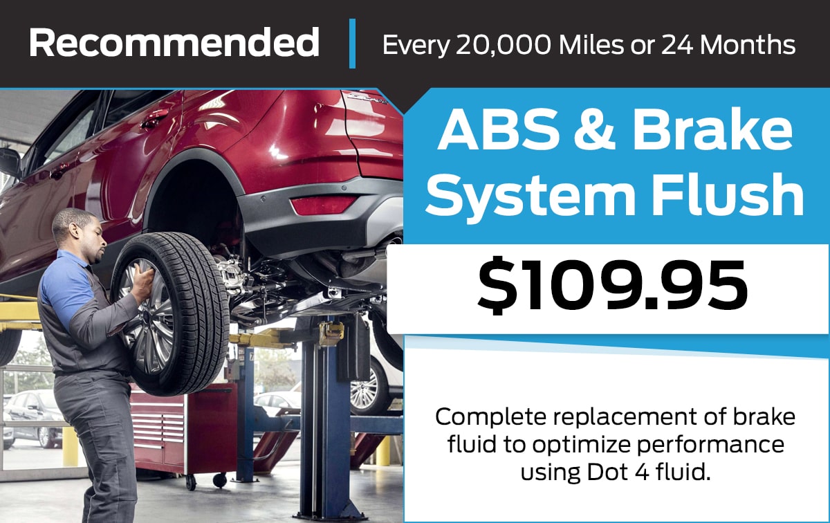 Ford ABS & Brake System Flush in Gastonia, NC Tindol Ford
