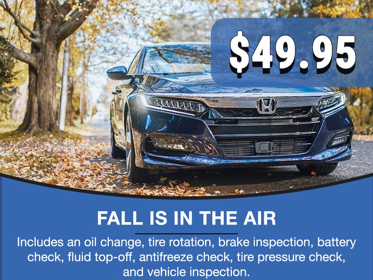 Honda Fall Is In The Air Special Coupon Honda Fall Is In The Air Special Coupon