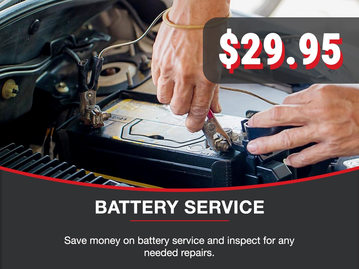 Battery Service Service Special Coupon
