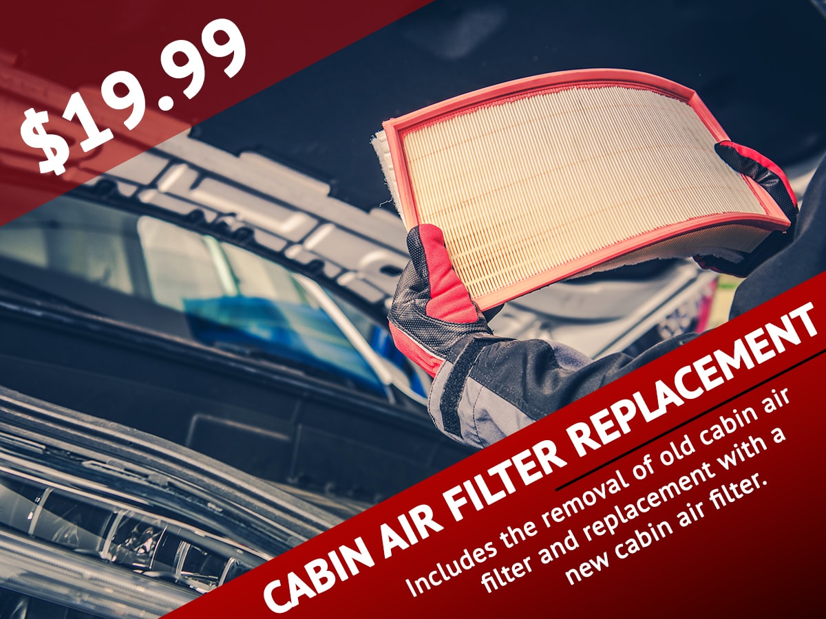 Cabin Air Filter Service Special Coupon Cabin Air Filter Service Special Coupon