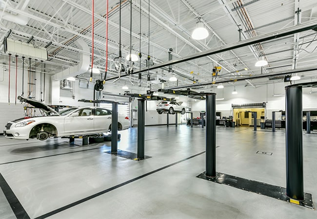 Service Bays