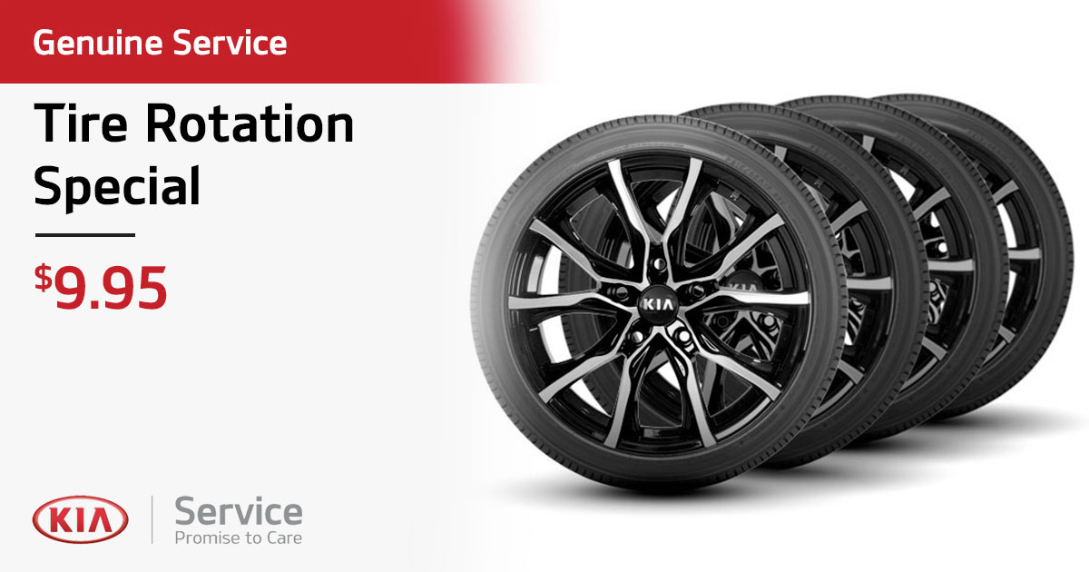 Kia Tire Rotation Service Special Coupon