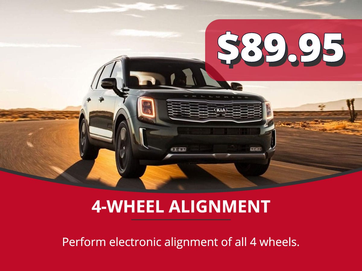 4 Wheel Alignment Service Special Coupon 4-Wheel Alignment Service Special Coupon