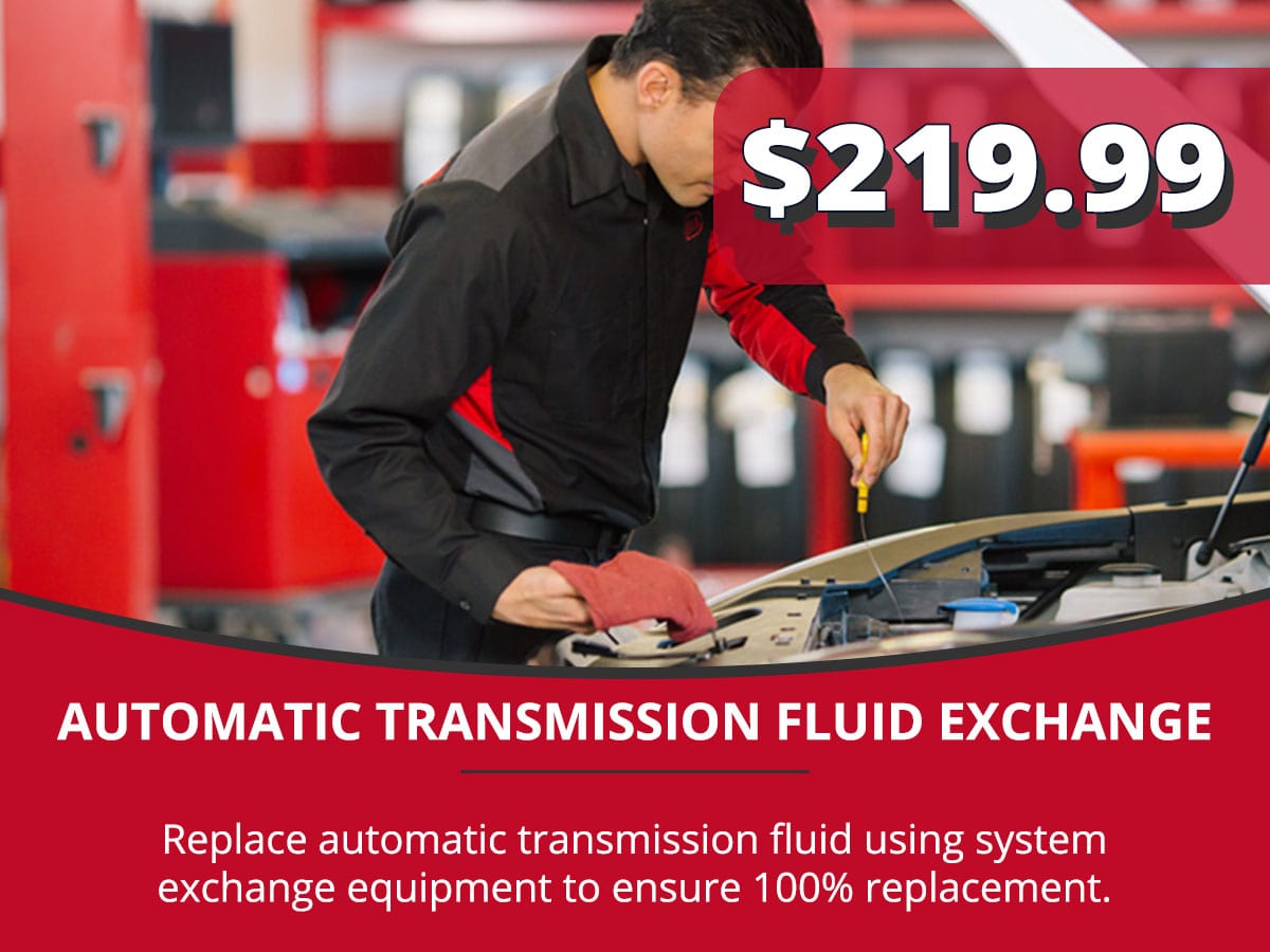 Automatic Transmission Fluid Exchange Service Special Coupon Automatic Transmission Fluid Exchange Service Special Coupon