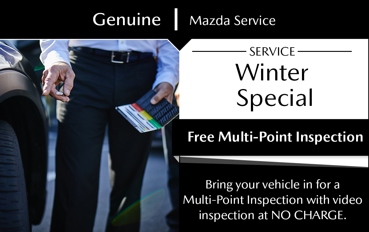 Mazda Winter Special Service Special Coupon