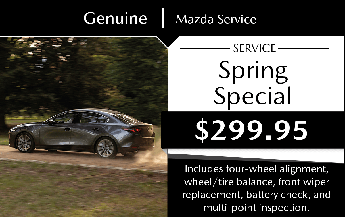 Mazda Spring Special Service Special Coupon