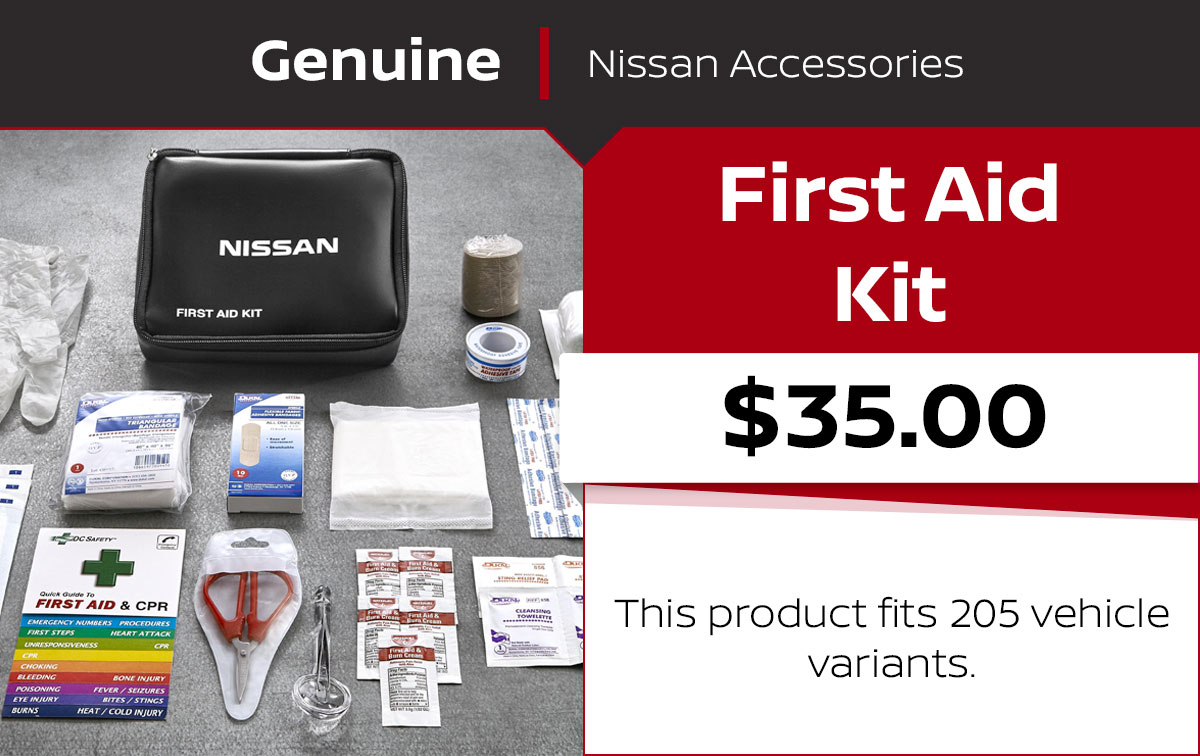 Nissan First Aid Kit Special Coupon