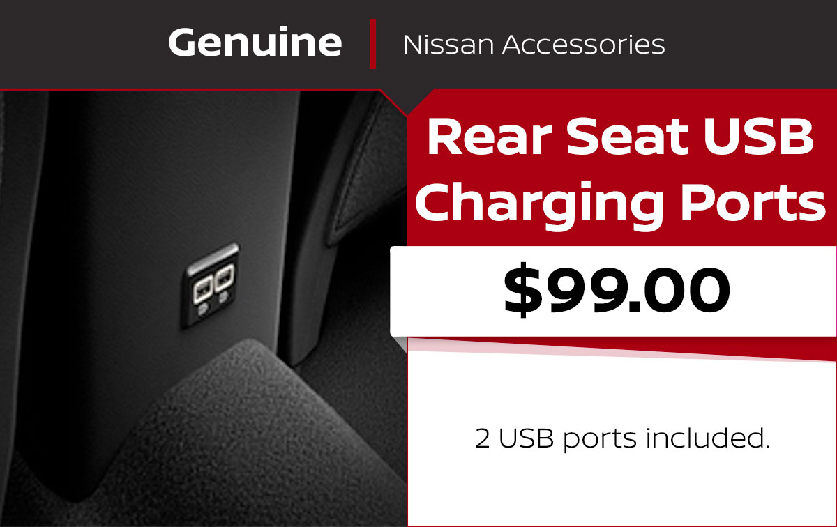Nissan USB Charging Ports Special Coupon