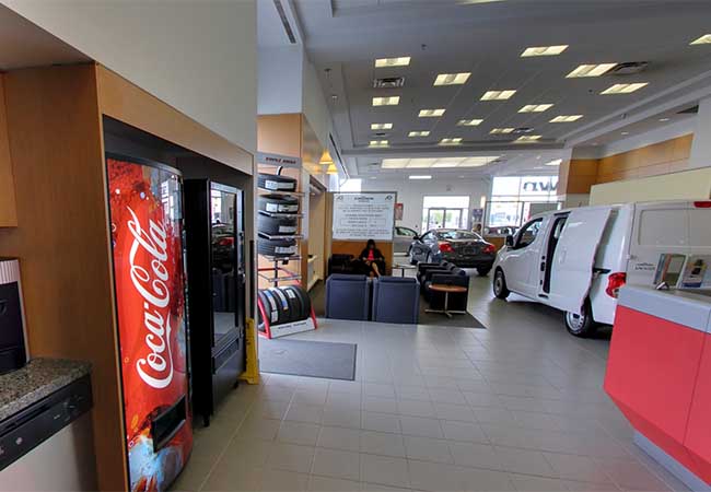 Crown Nissan Waiting Area