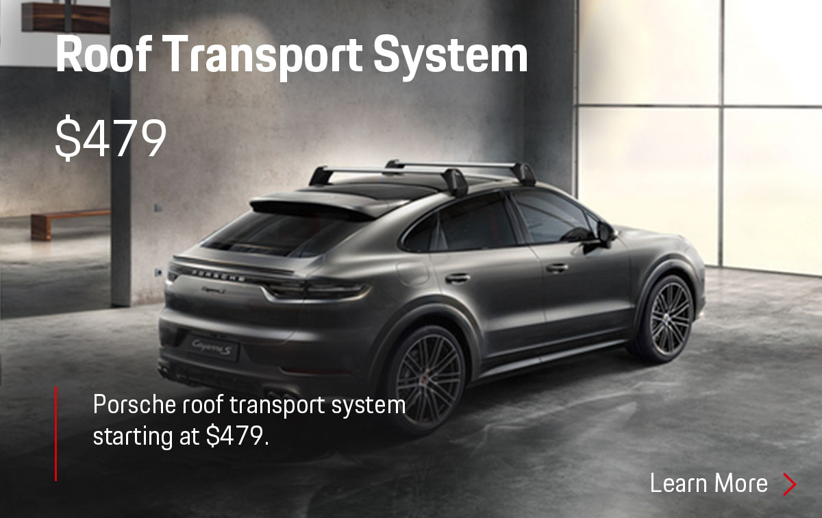 Porsche Roof Transport System Parts Special Coupon