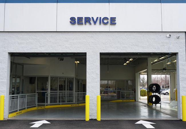 Subaru Service Entrance