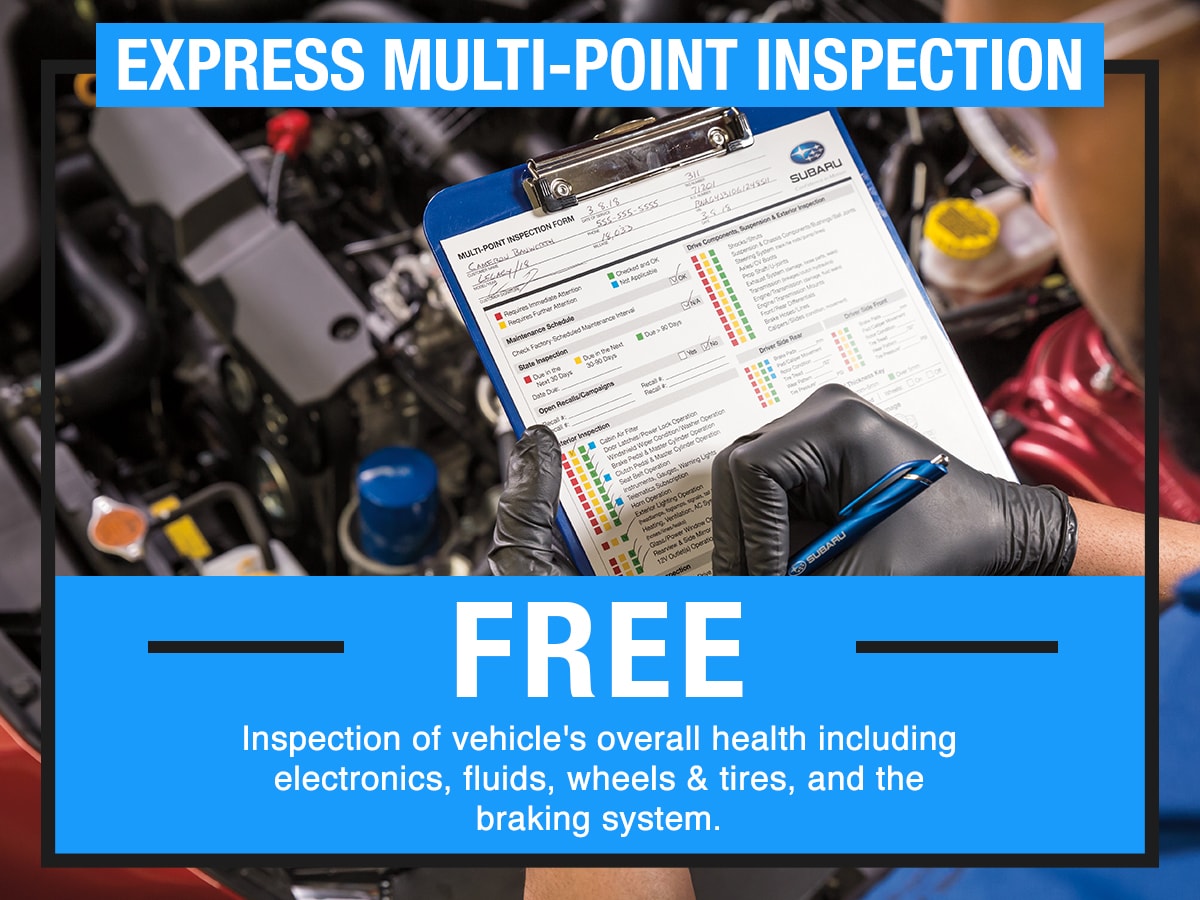 Express Multi-Point Inspection Special Coupon