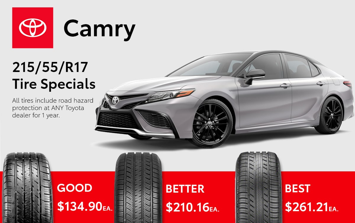 Toyota Camry Tire Special