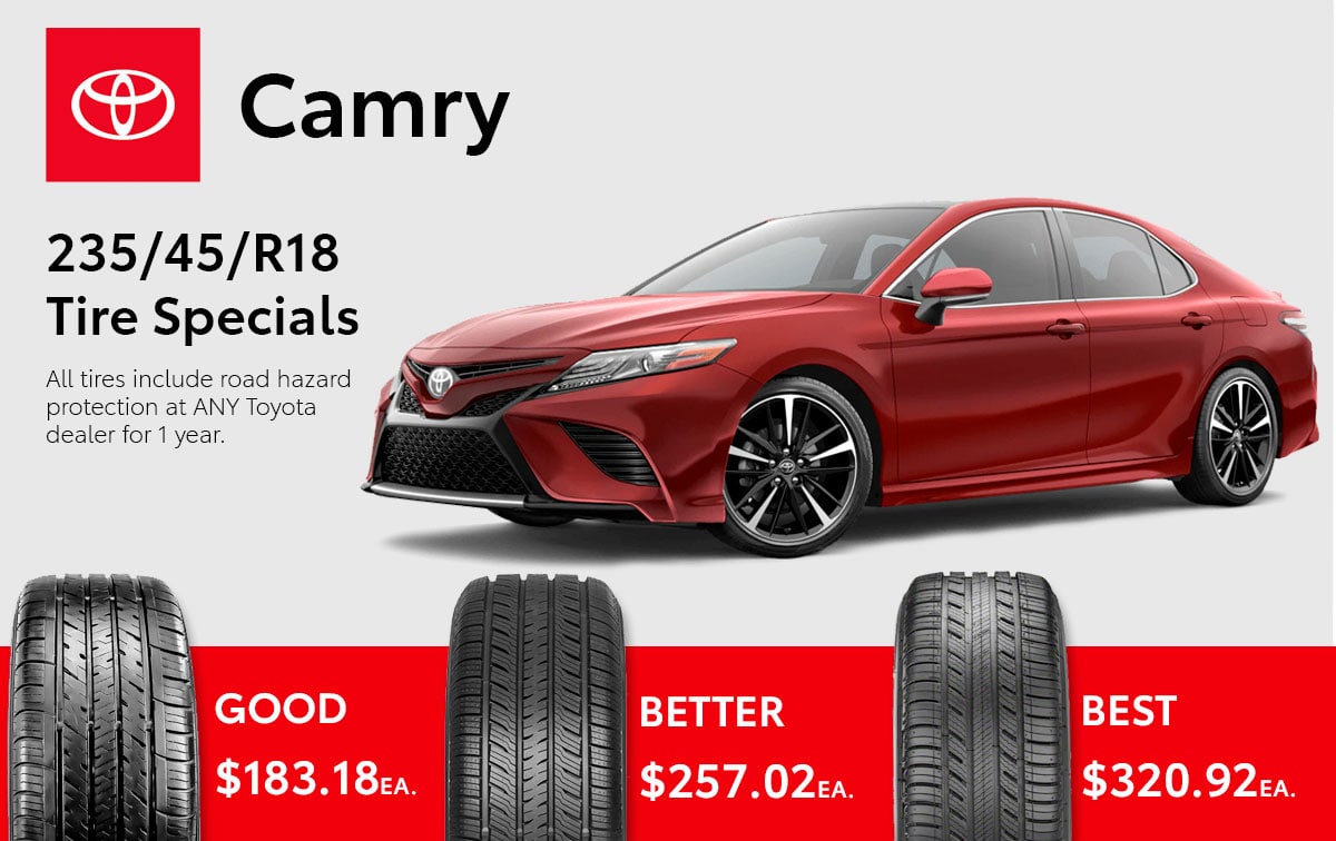 Toyota Camry Tire Special
