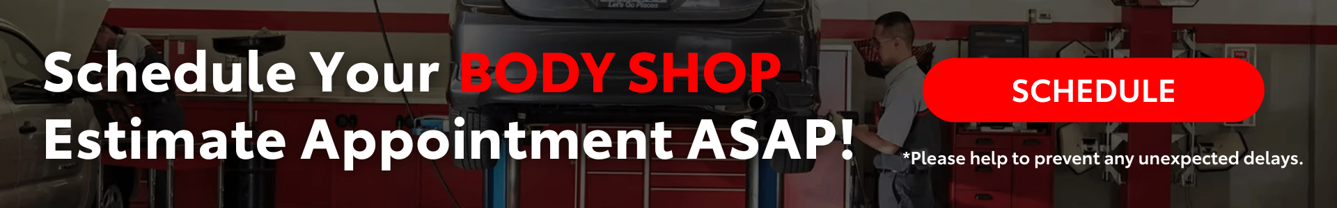 Body Shop Appointments
