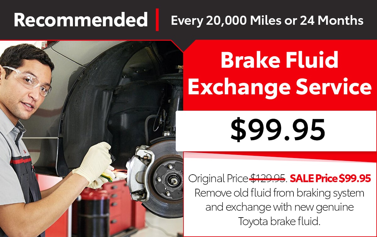 Service & Parts Specials North Toyota Service Center