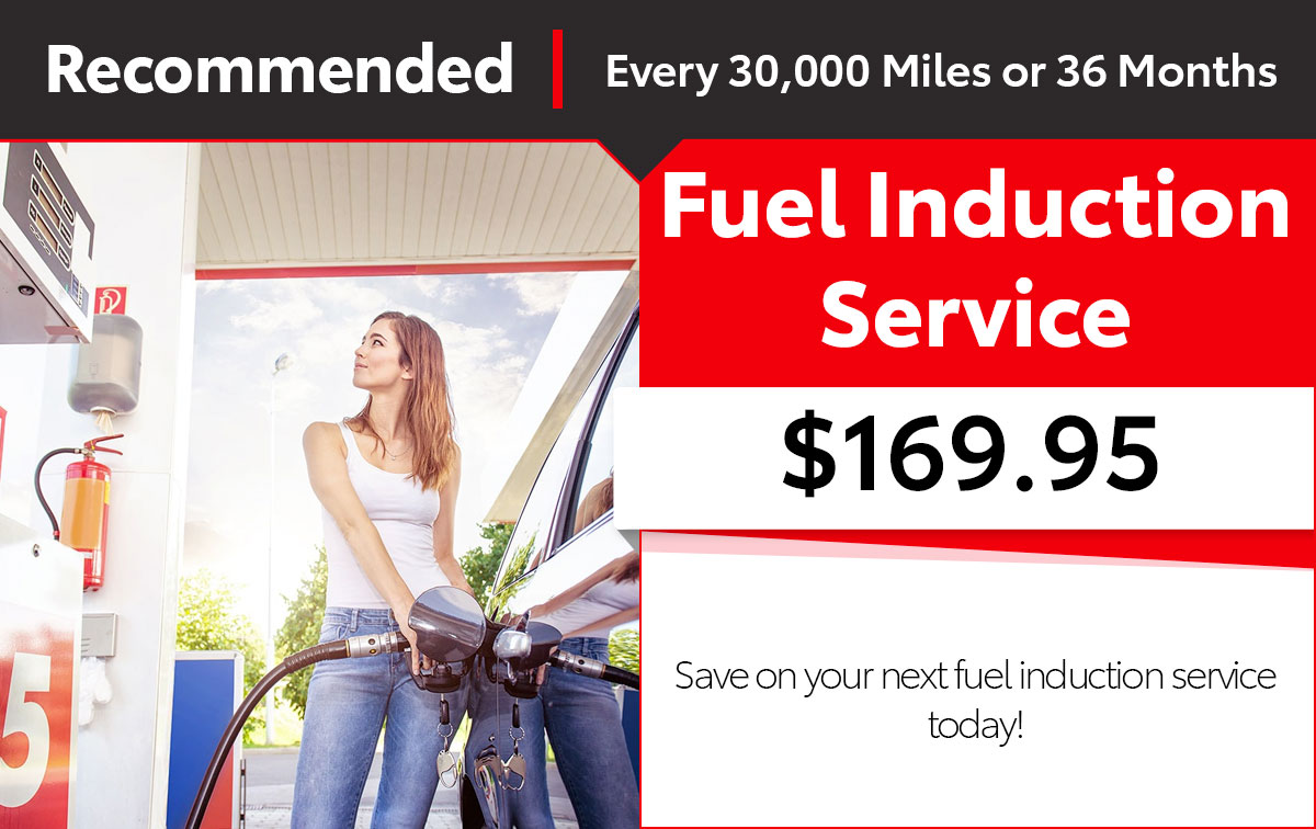 Service & Parts Specials North Toyota Service Center