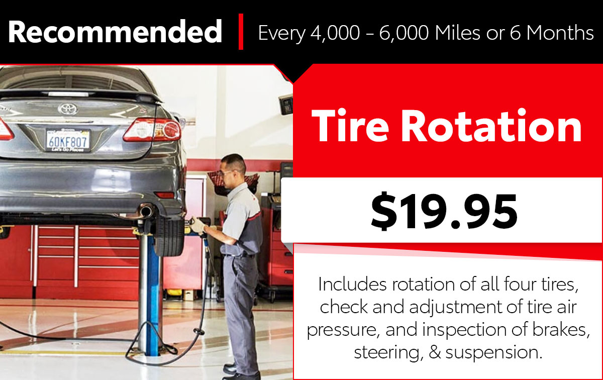 Toyota Tire Rotation Service in Louisville, KY Oxmoor Toyota