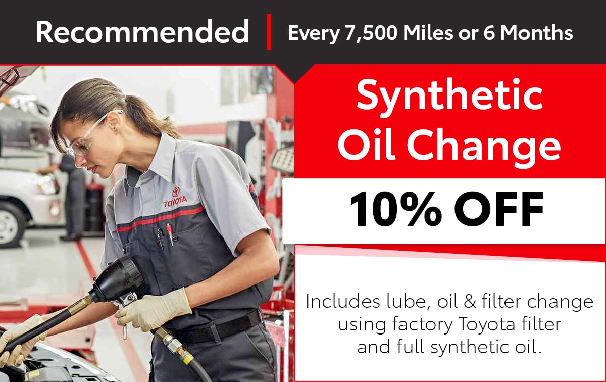 Service & Parts Specials in Capitola, CA Santa Cruz Toyota