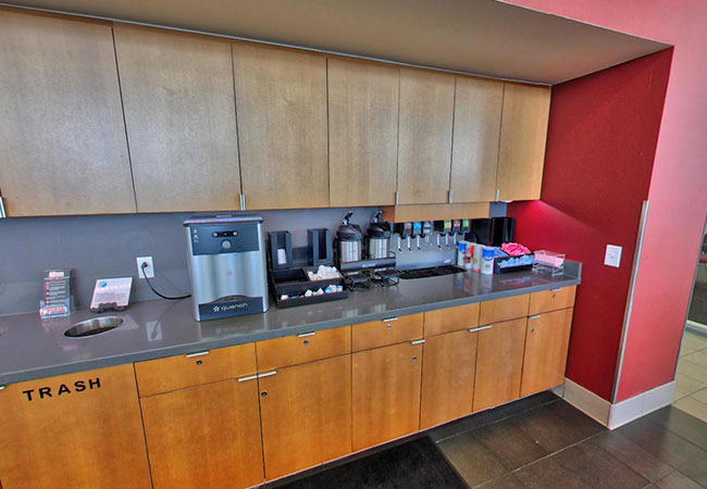 Coffee & Beverages at Toyota of Irving