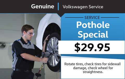 Volkswagen Pothole Service Special Coupon