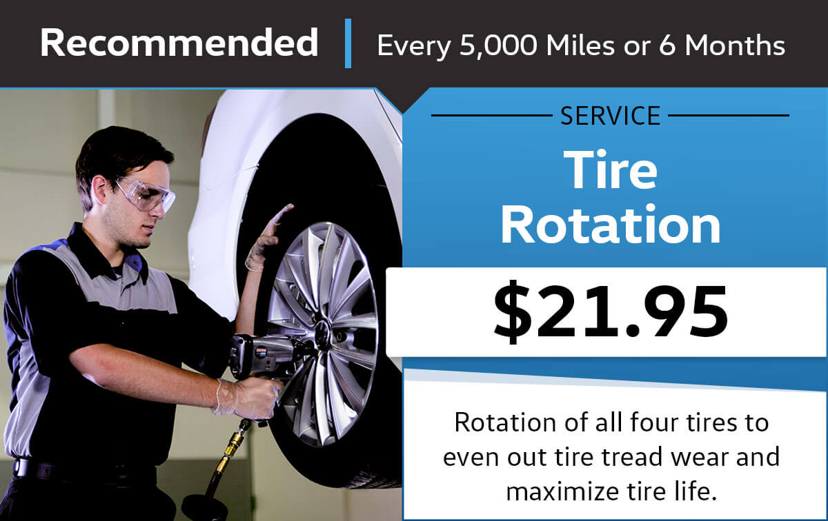 VW Tire Rotation Service Special Coupon