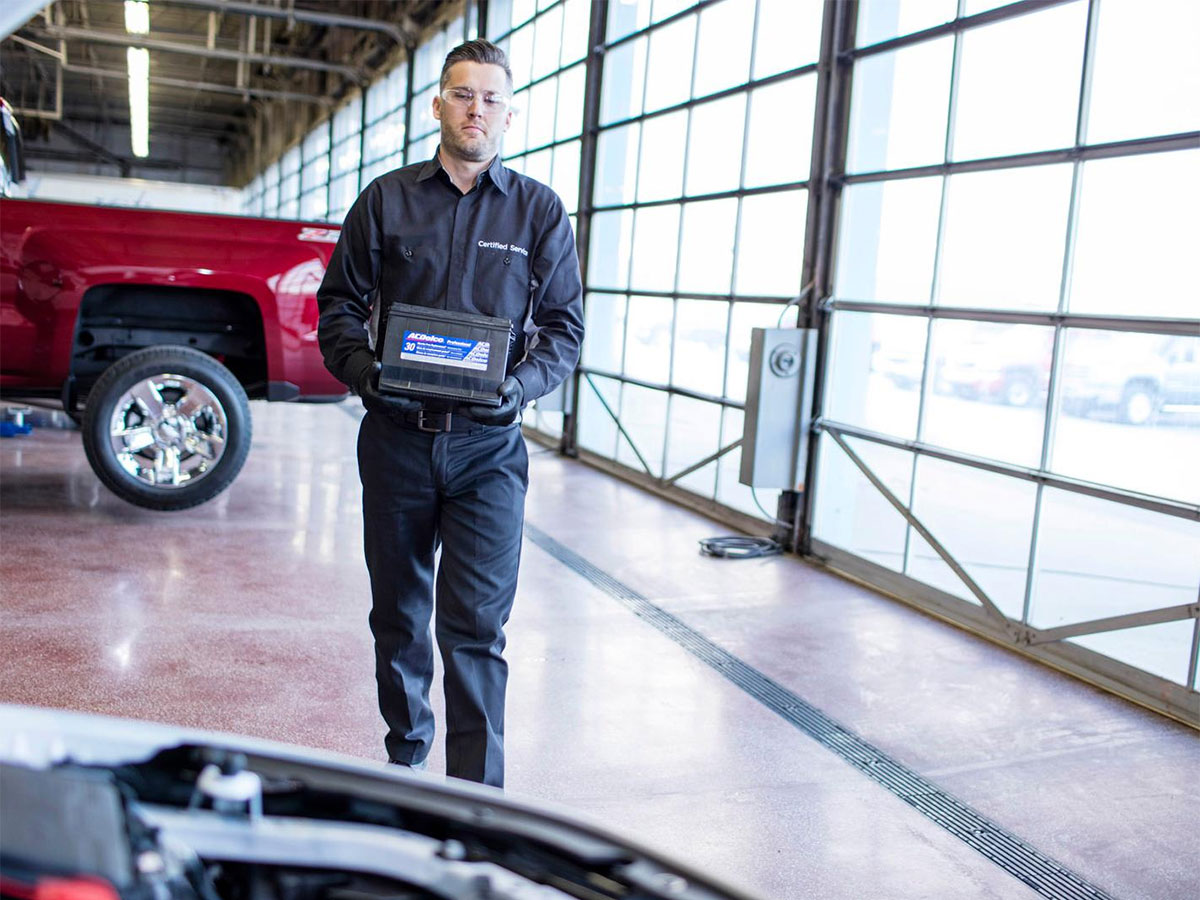 Chevy Battery Inspection