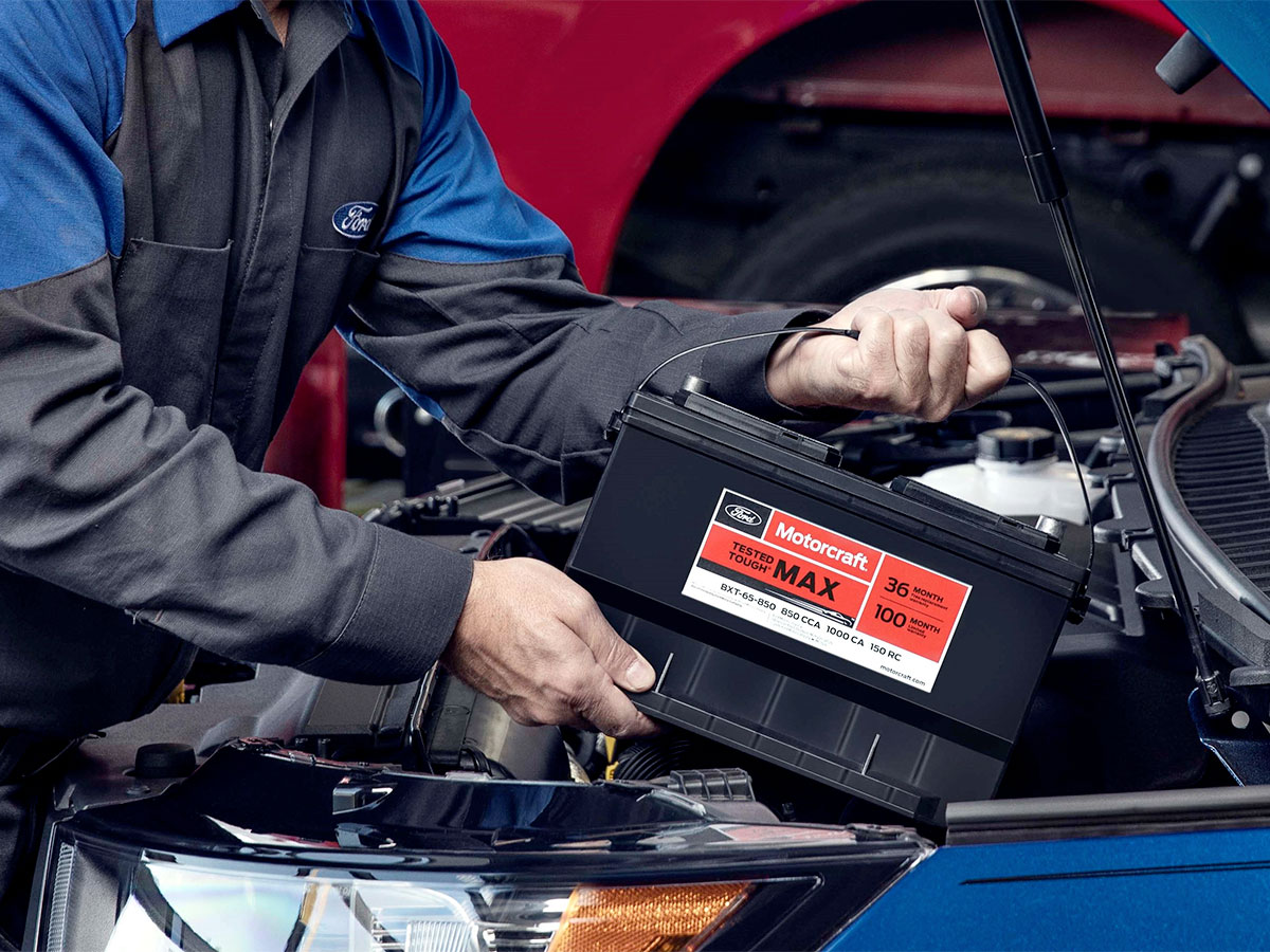 Battery Test and Inspection at Destination Ford