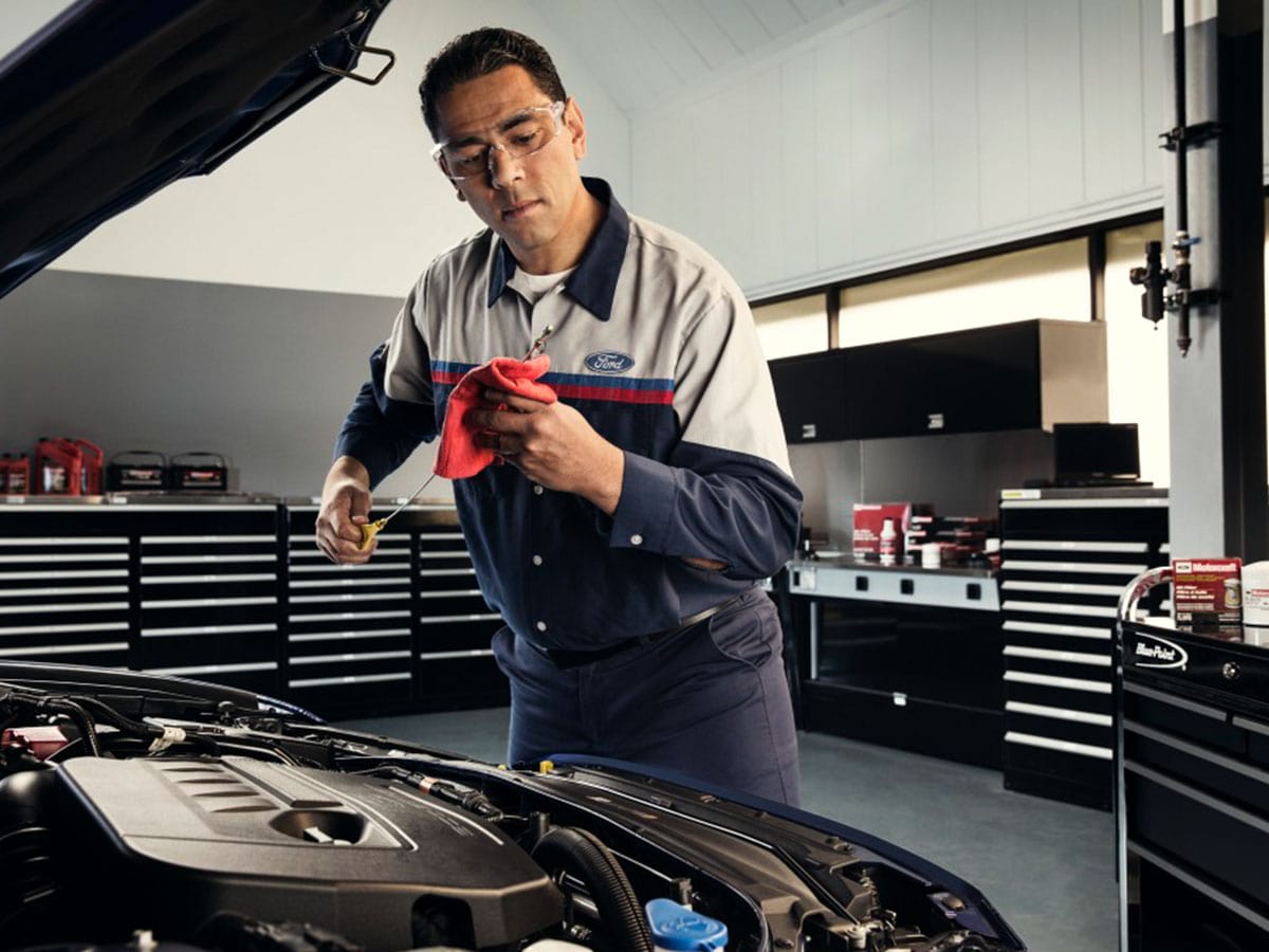 Ford Diesel Oil Change Service