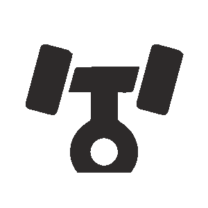 Two-Wheel Alignment Icon