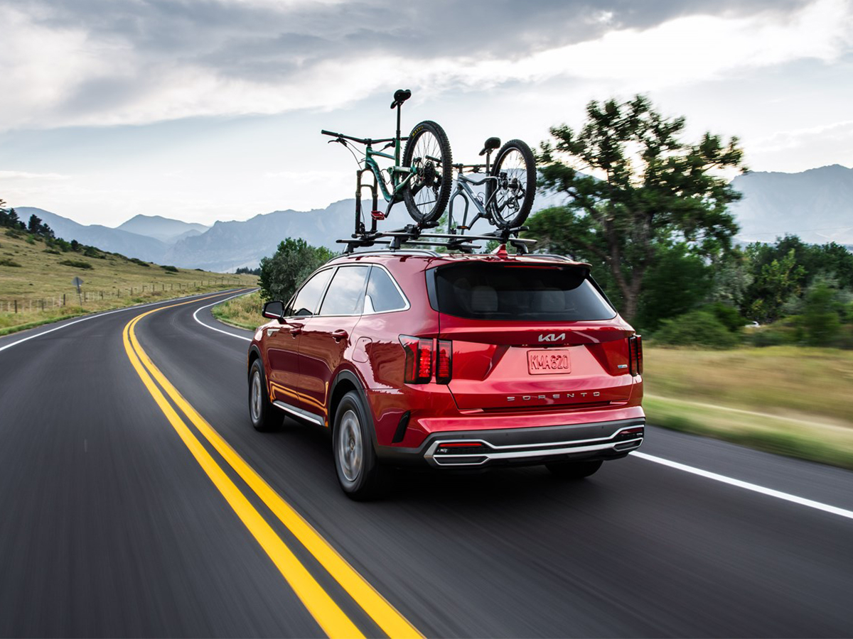 kia stinger bike rack