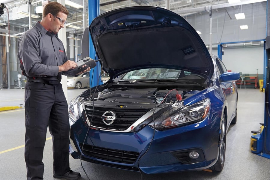Nissan Battery Inspection Service