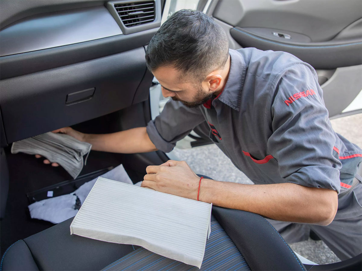 Nissan Cabin Air Filter Replacement Service Special Coupon