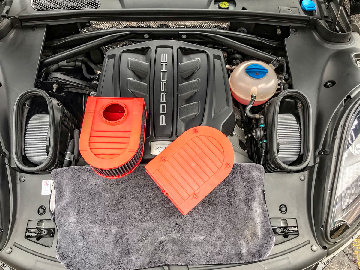 Porsche Engine Air Filter Replacement