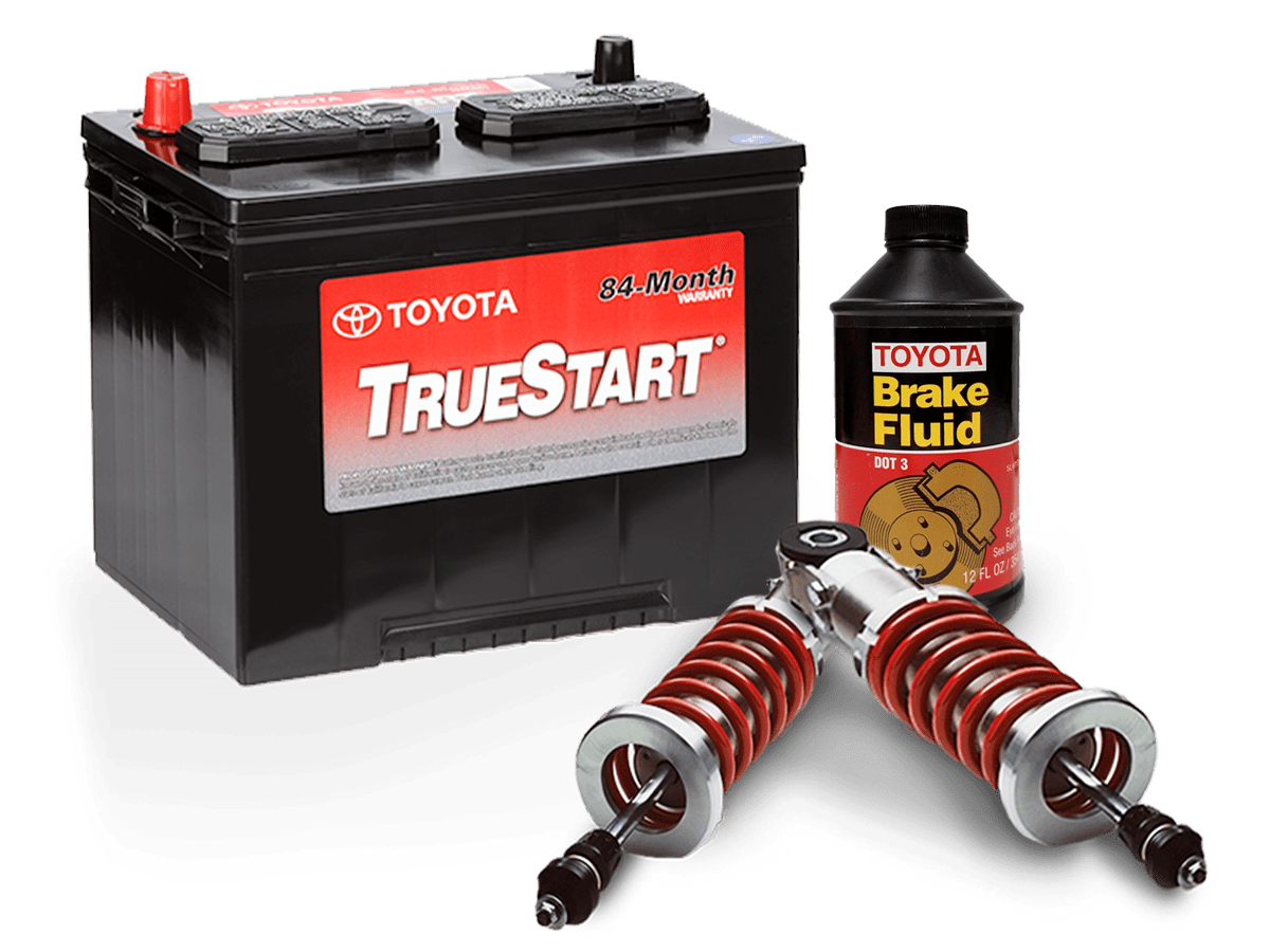 Toyota OEM Certified Parts and Fluids