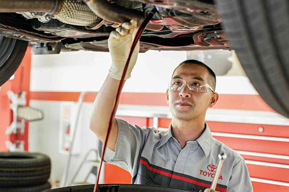 Toyota Synthetic Oil Change Service