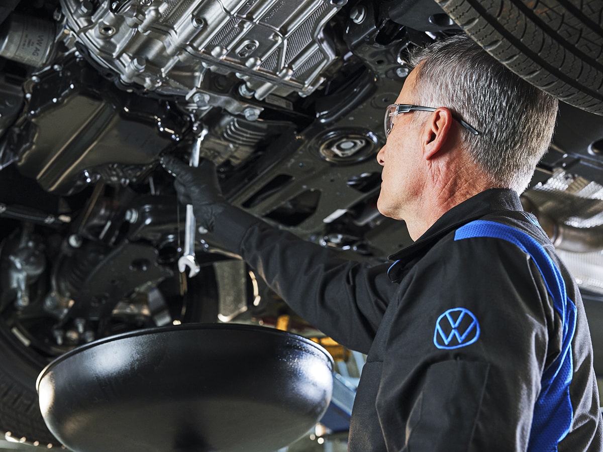 Volkswagen Diesel Engine Oil Change Service