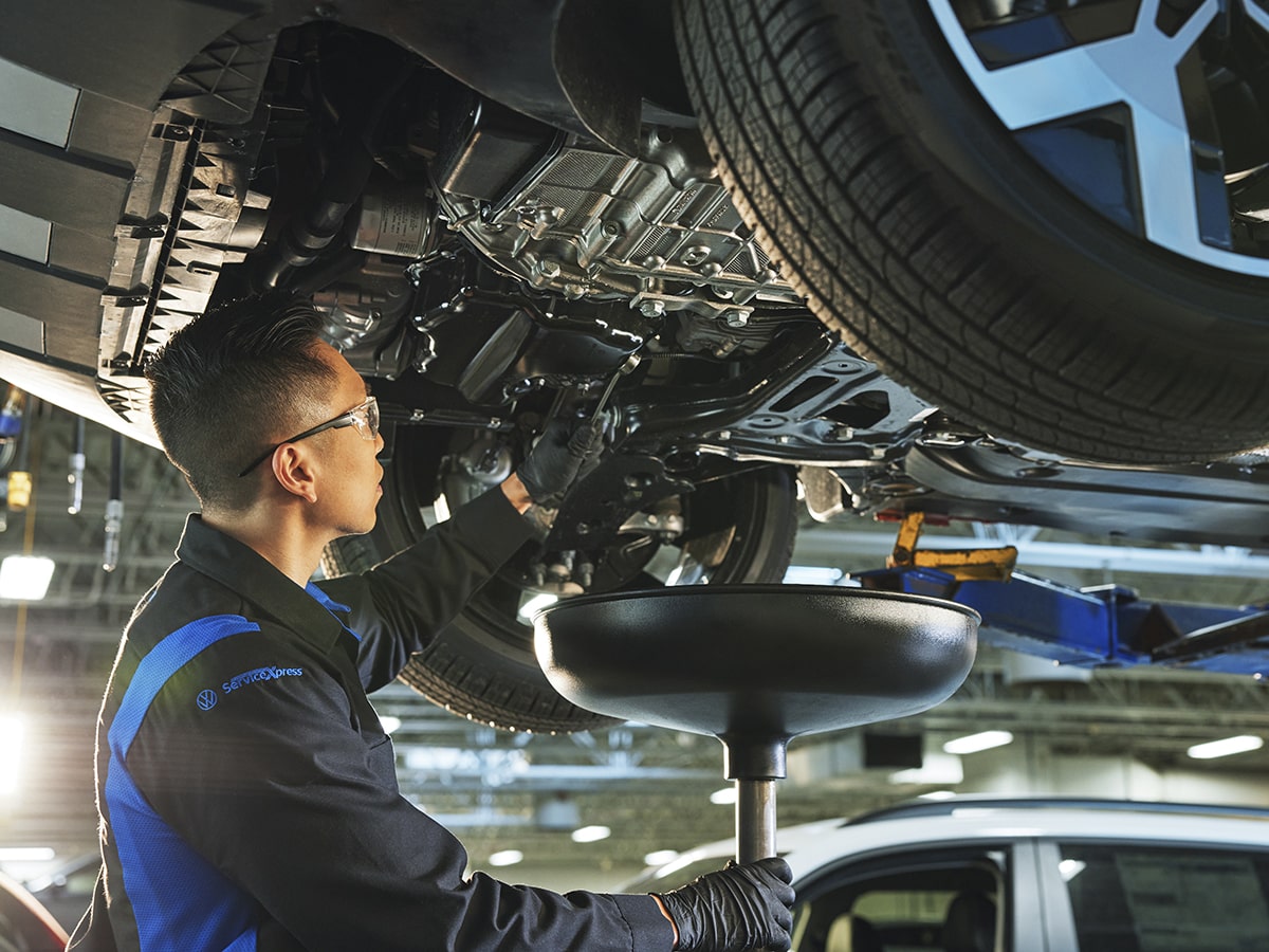 VW High Mileage Oil Change in Naperville